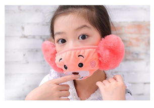 秋冬季萌趣守護 卡通純棉親子口罩，保暖防寒與透氣二合一的貼心之選